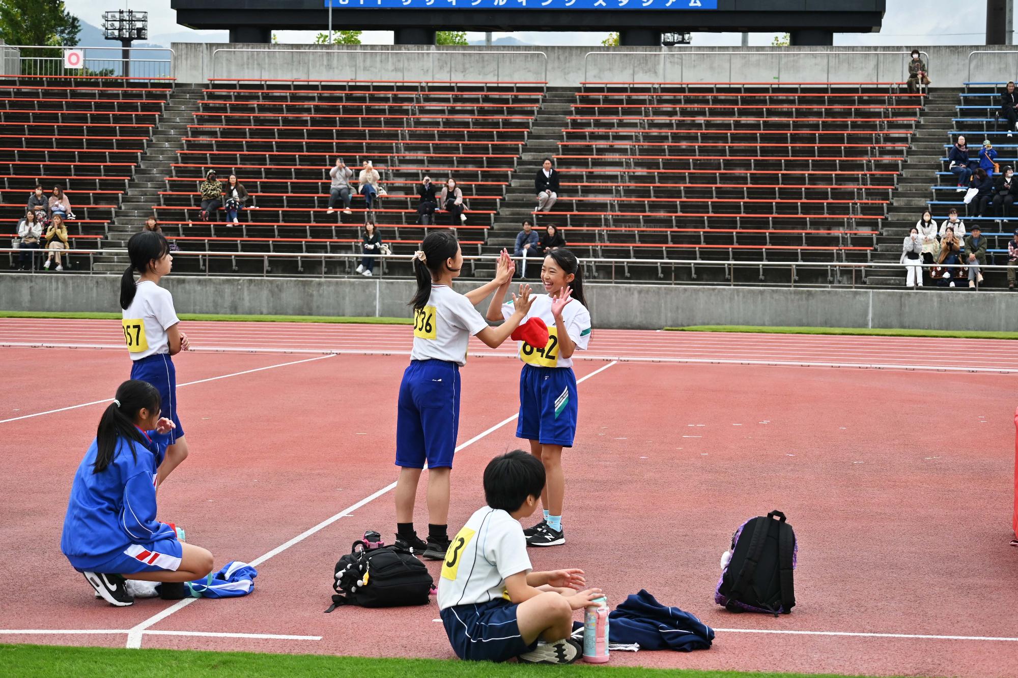 小学校陸上記録会写真9