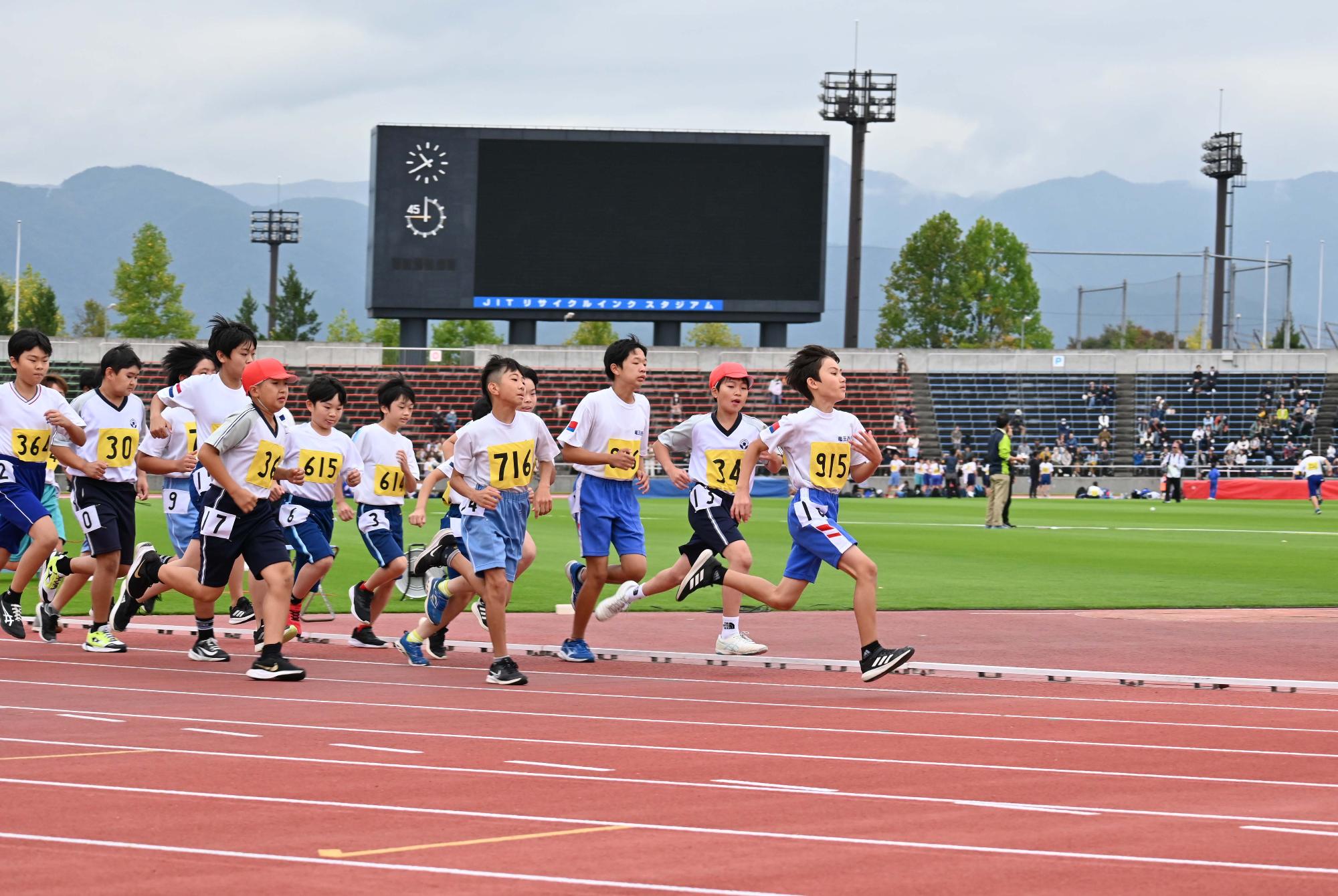 小学校陸上記録会写真10