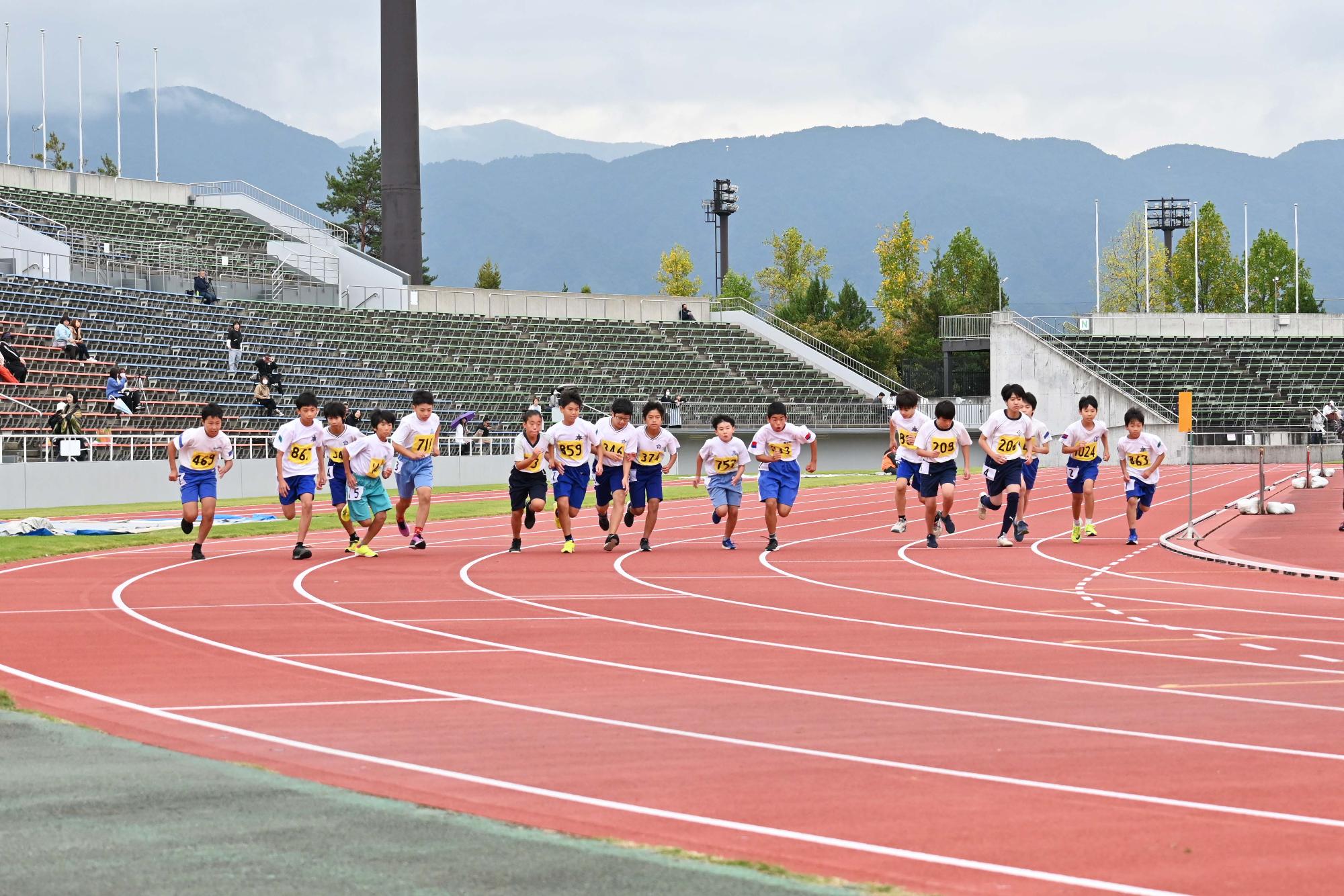 小学校陸上記録会写真12
