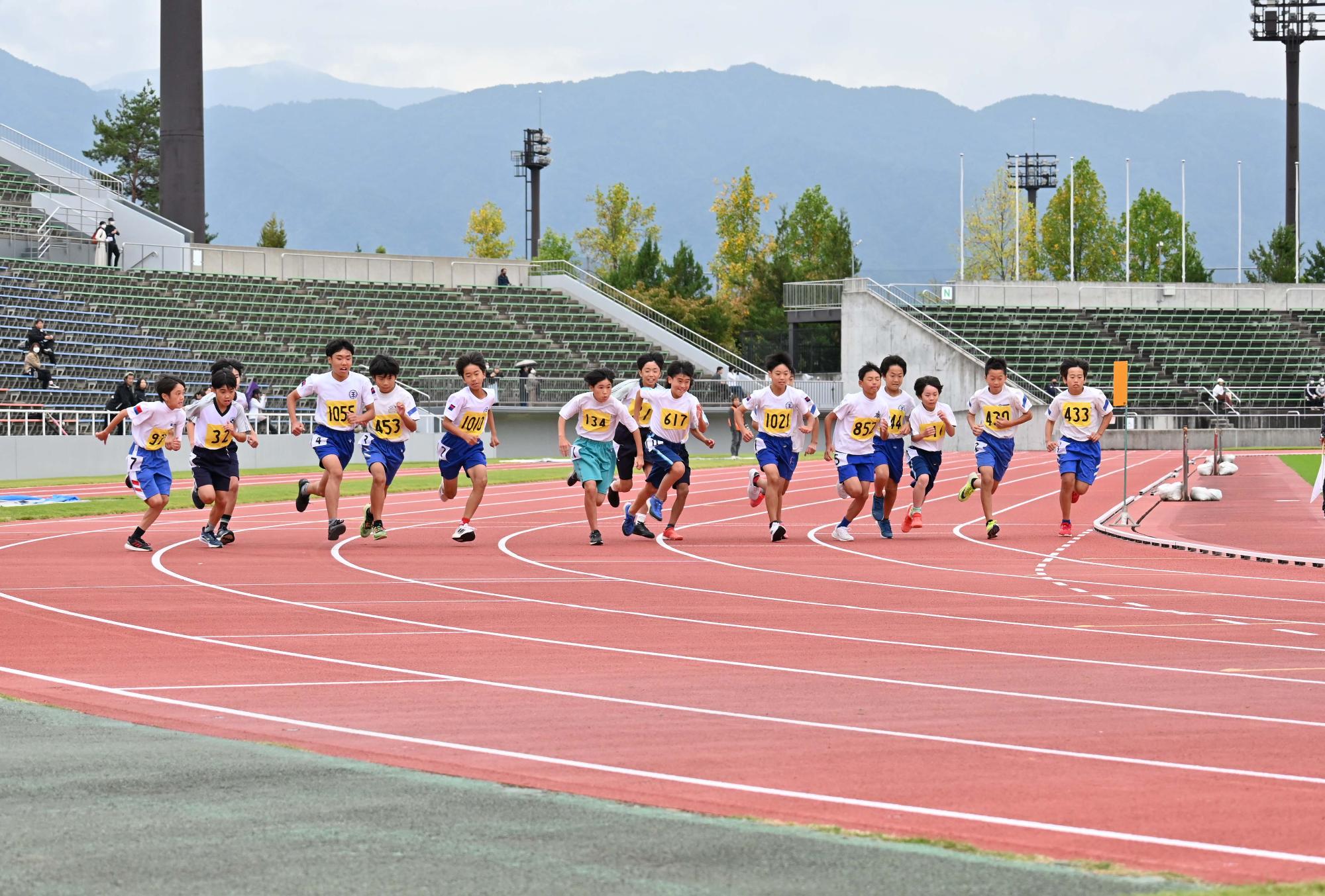 小学校陸上記録会写真15