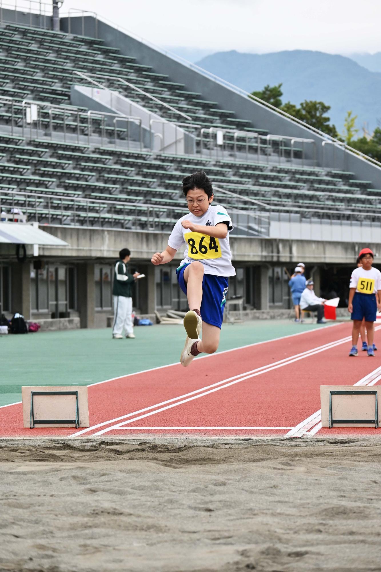 小学校陸上記録会写真26