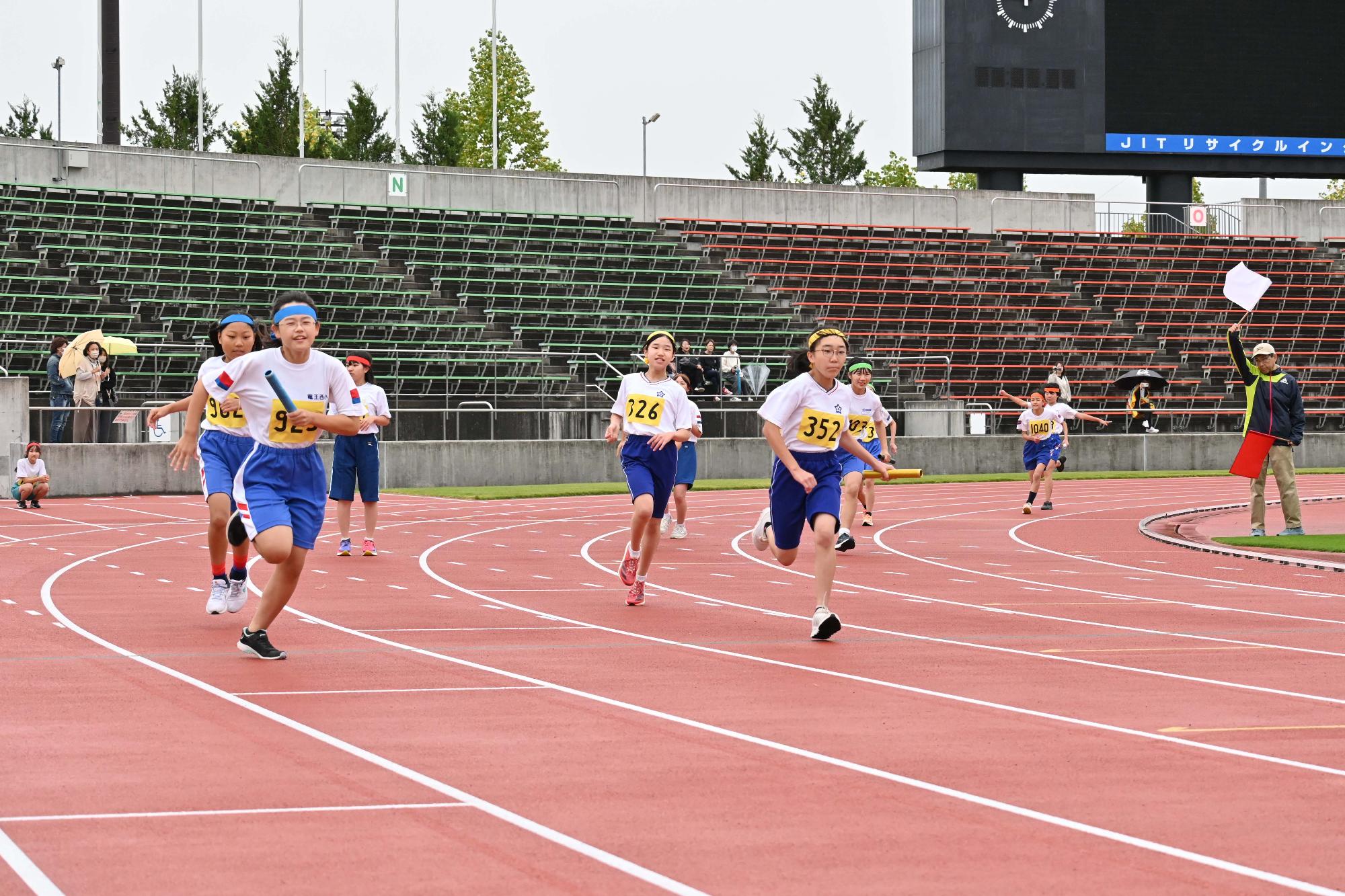 小学校陸上記録会写真43