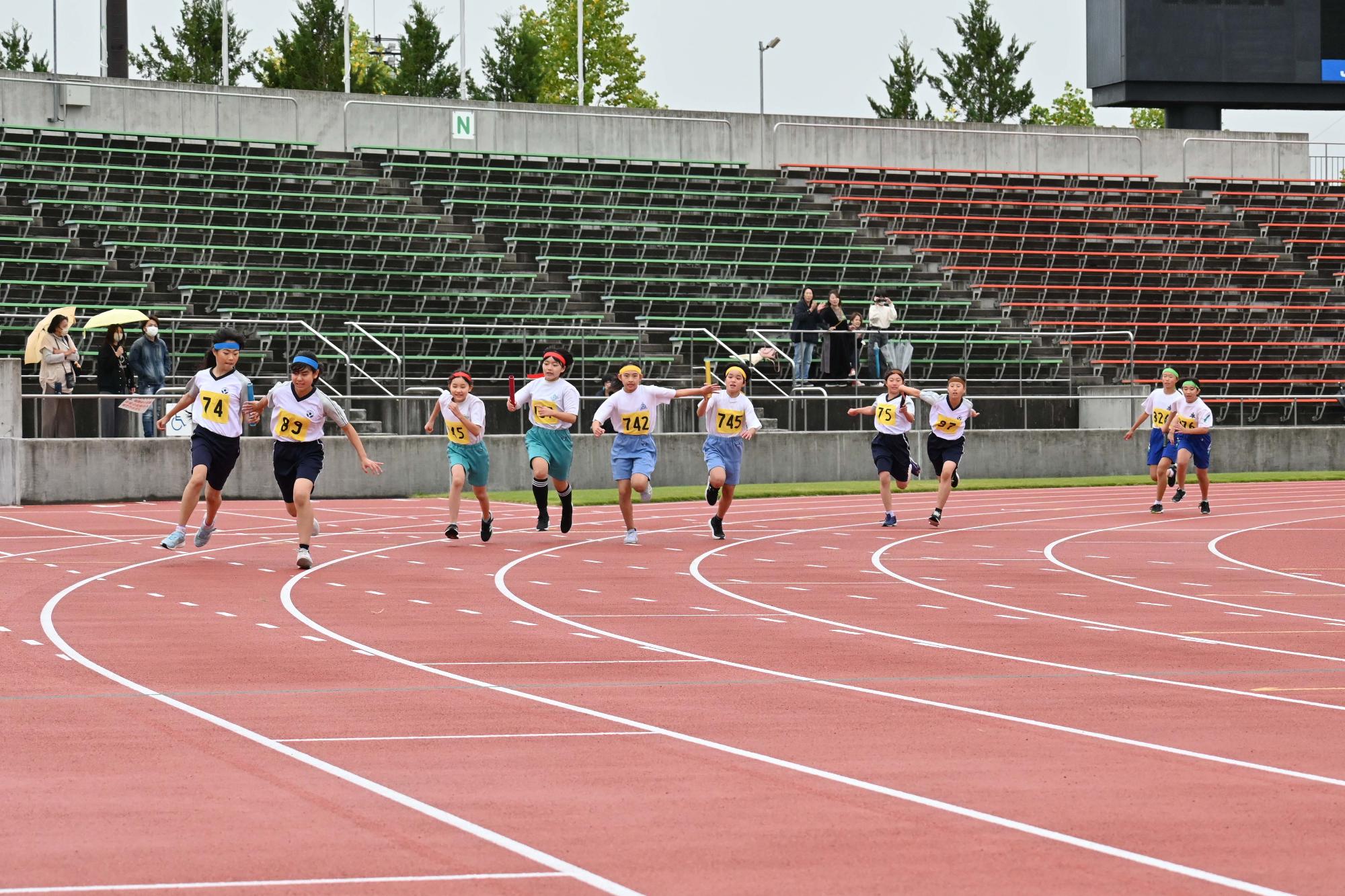 小学校陸上記録会写真44