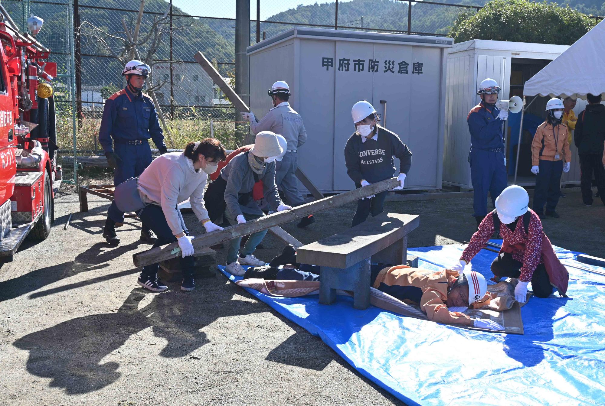 総合防災訓練写真2