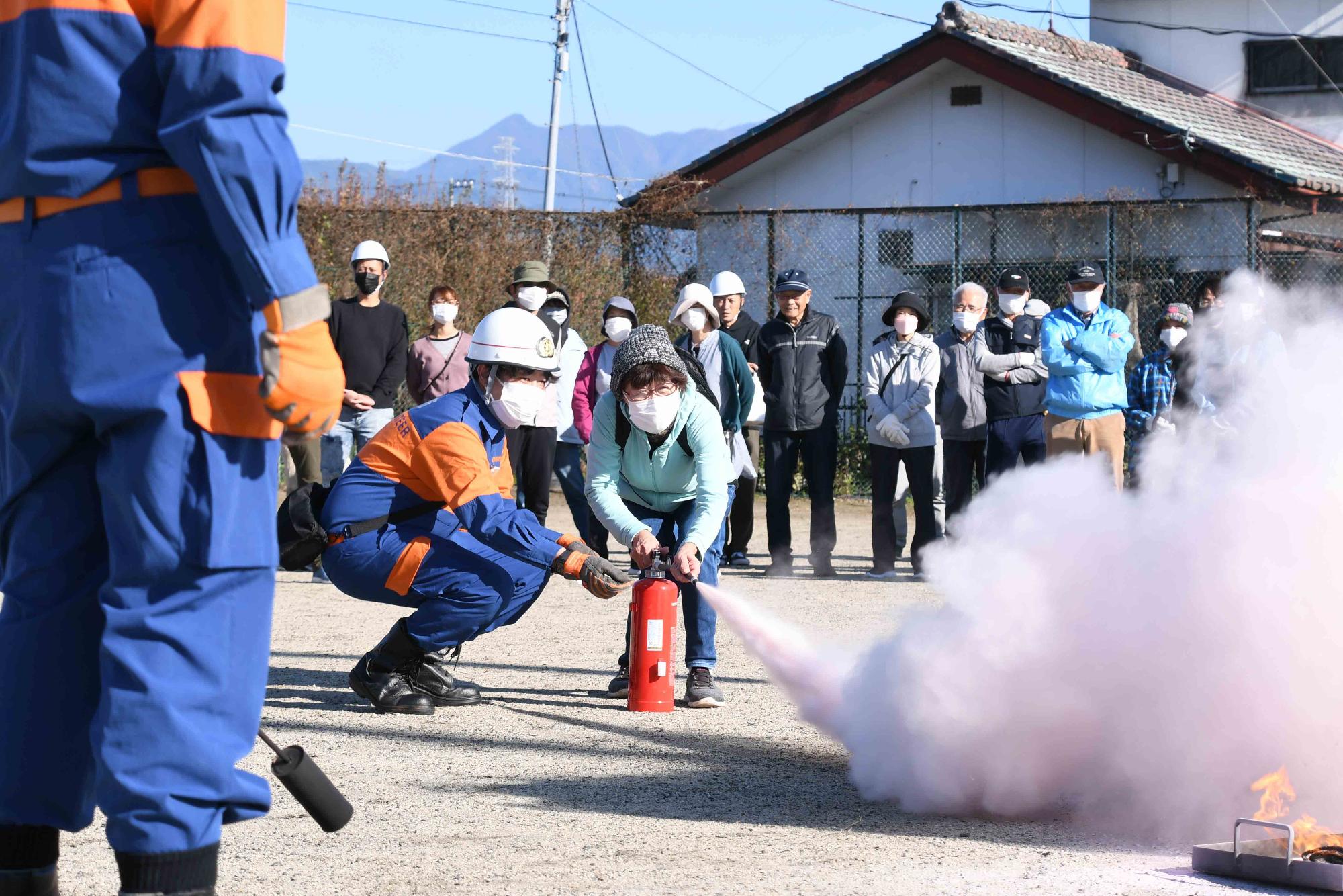 総合防災訓練写真8