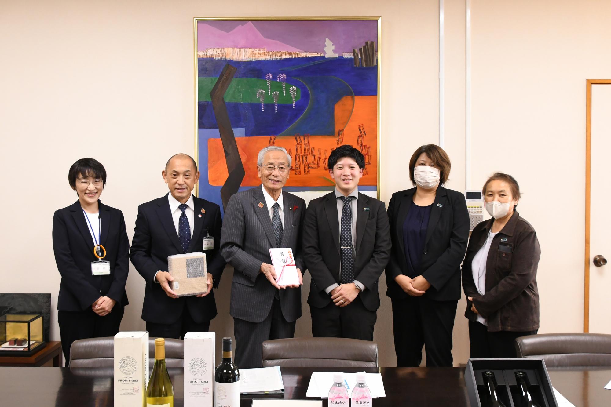 20241108私の地元応援募金およびサウンドアーチ贈呈式