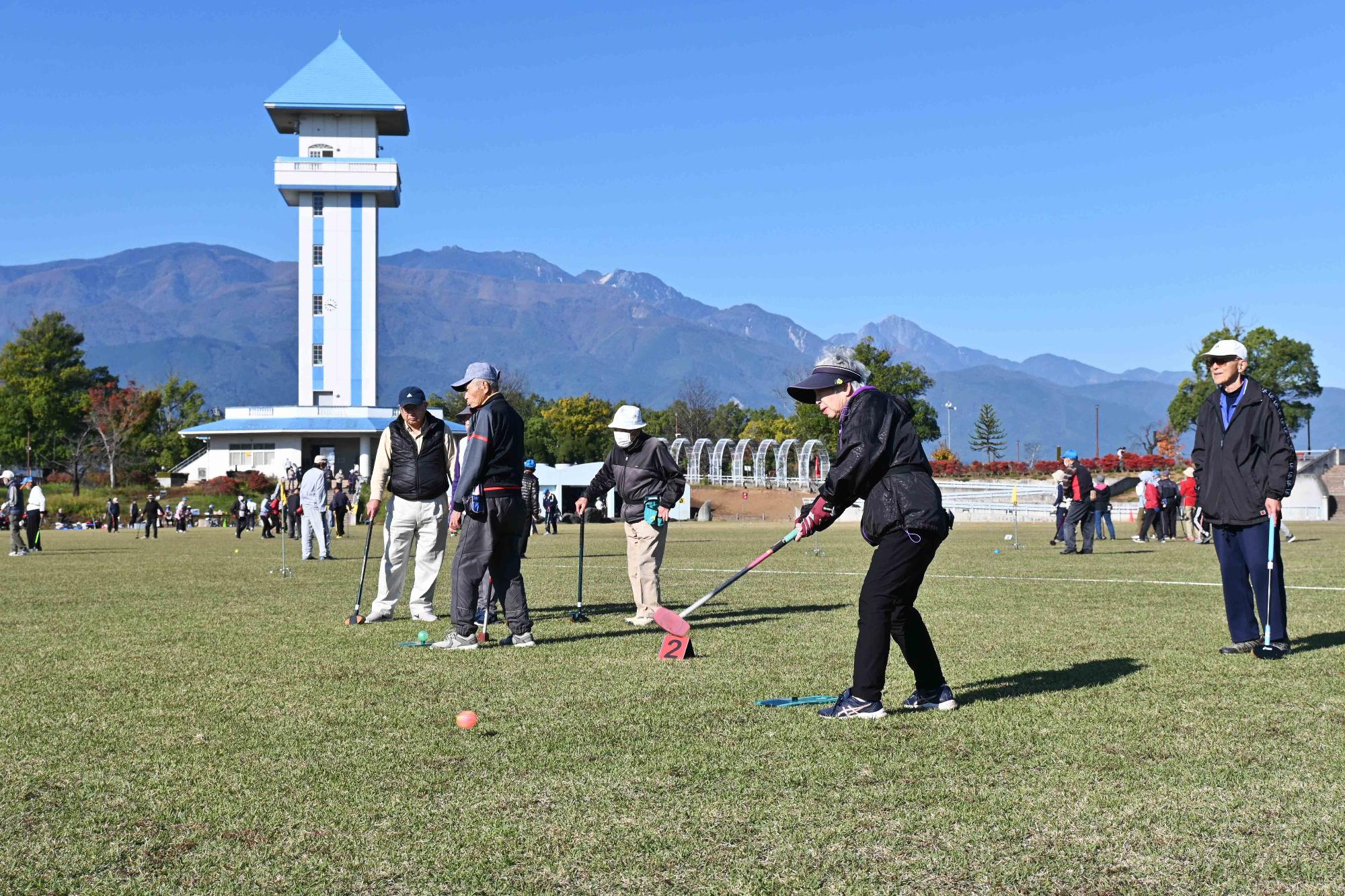 親睦グラウンドゴルフ大会5441