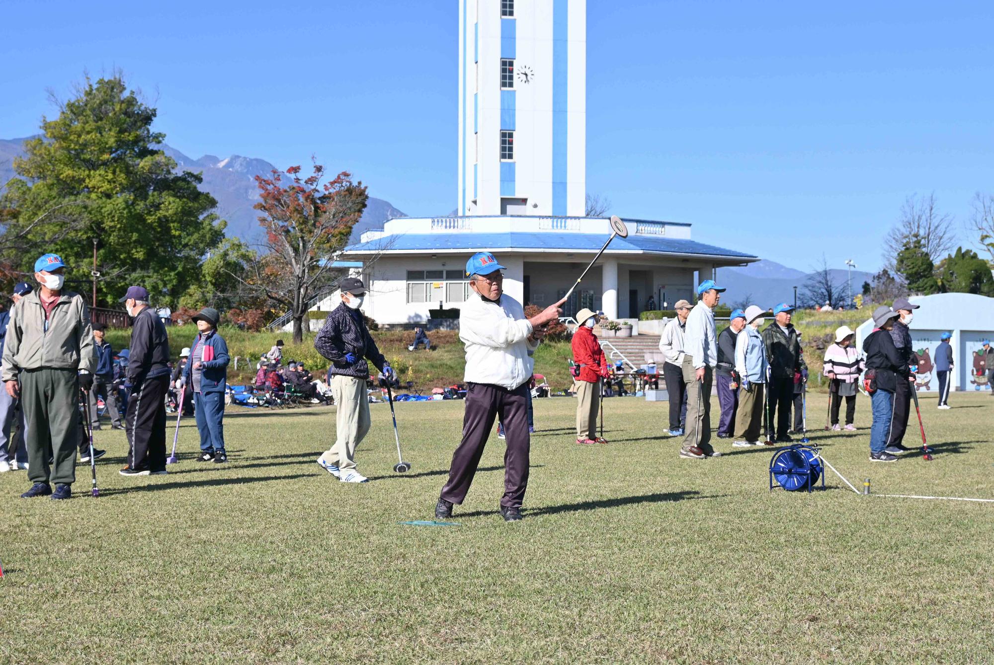 親睦グラウンドゴルフ大会5514