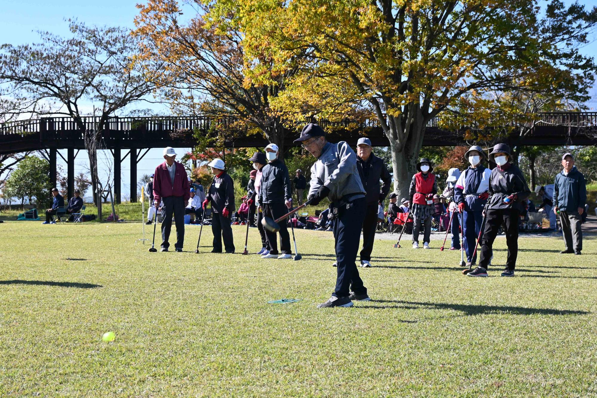 親睦グラウンドゴルフ大会5722