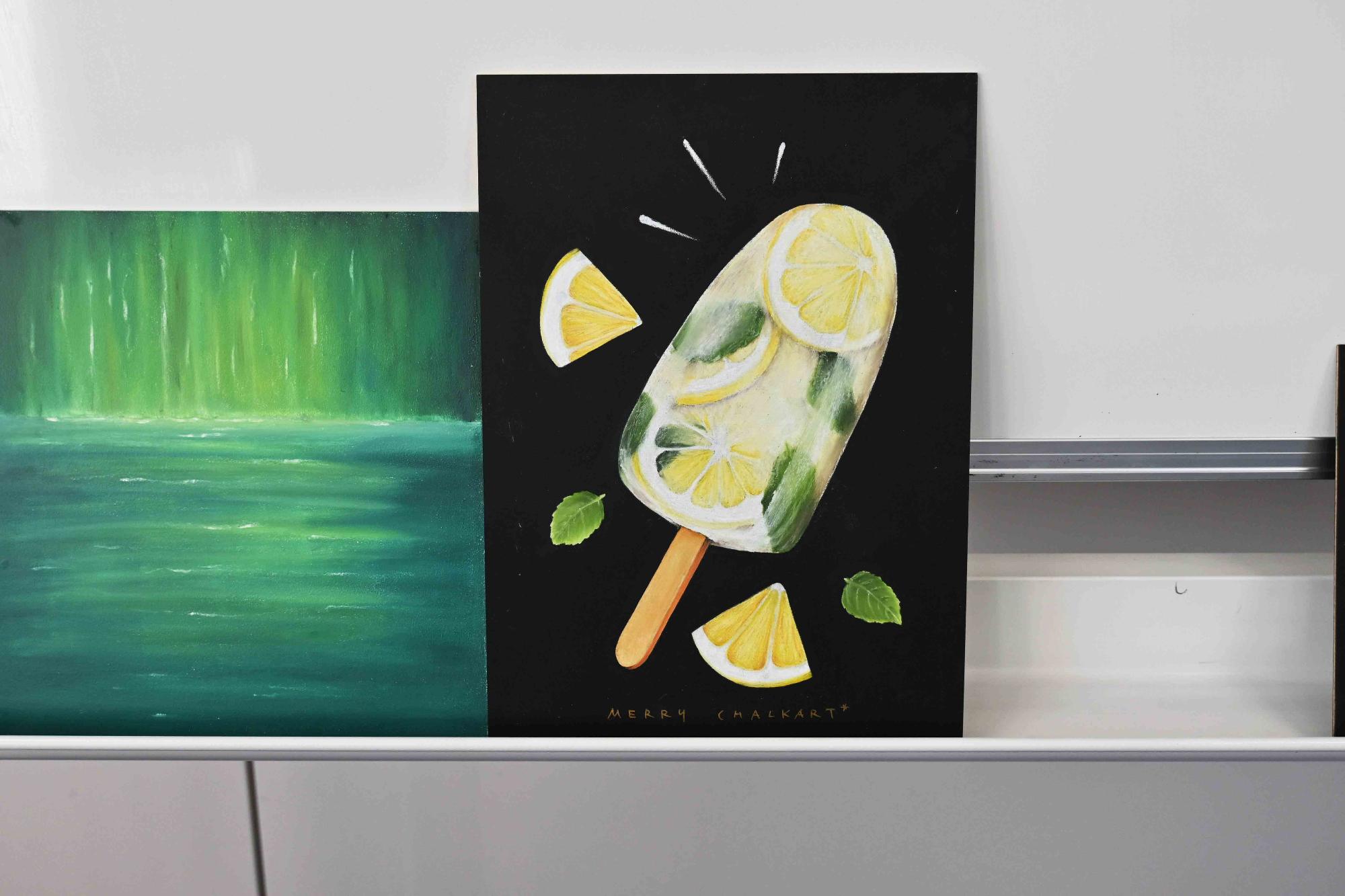 チョークアート講座5856