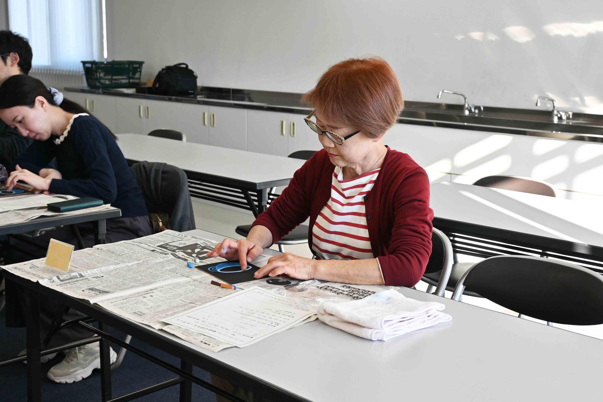 チョークアート講座5875