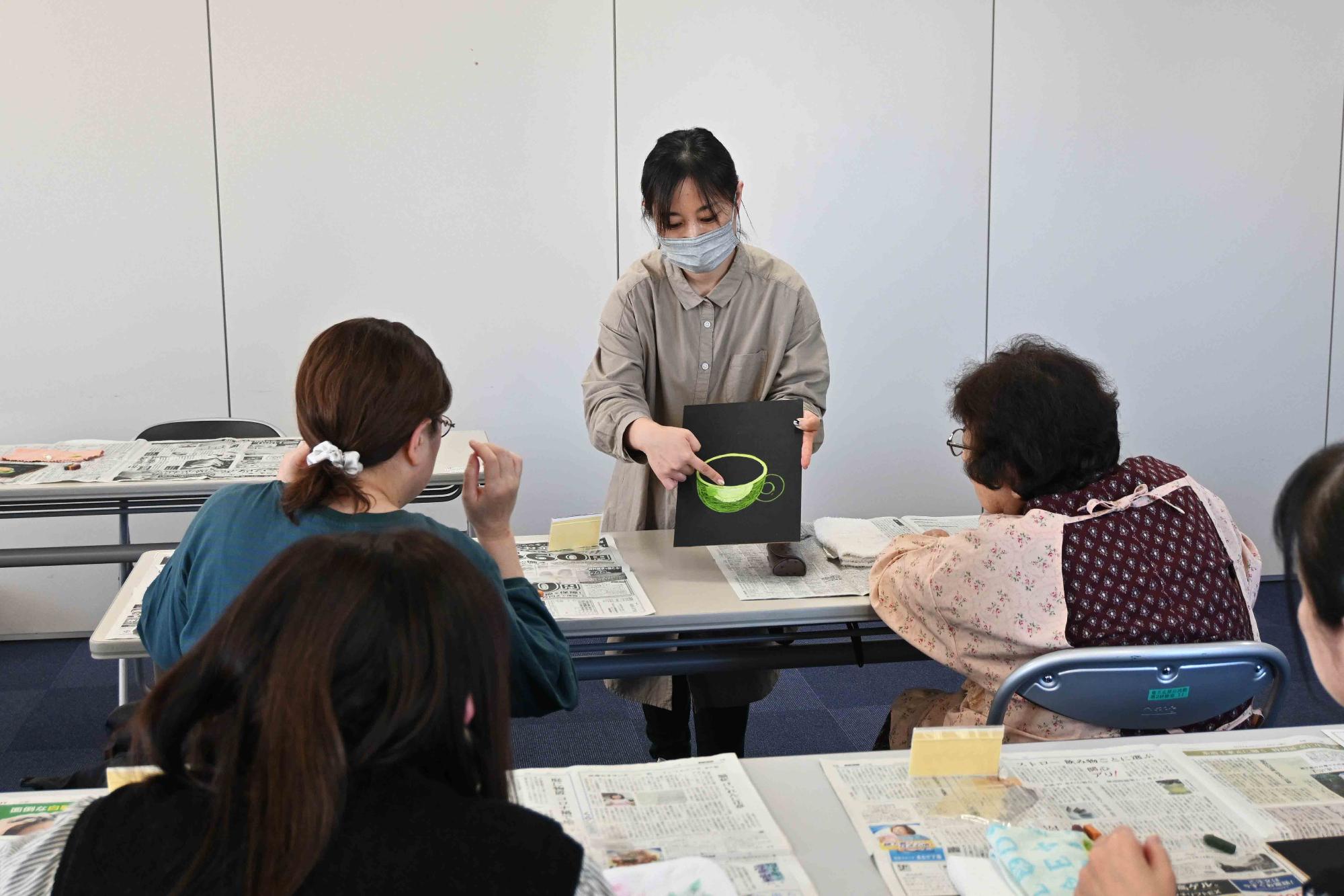 チョークアート講座5883