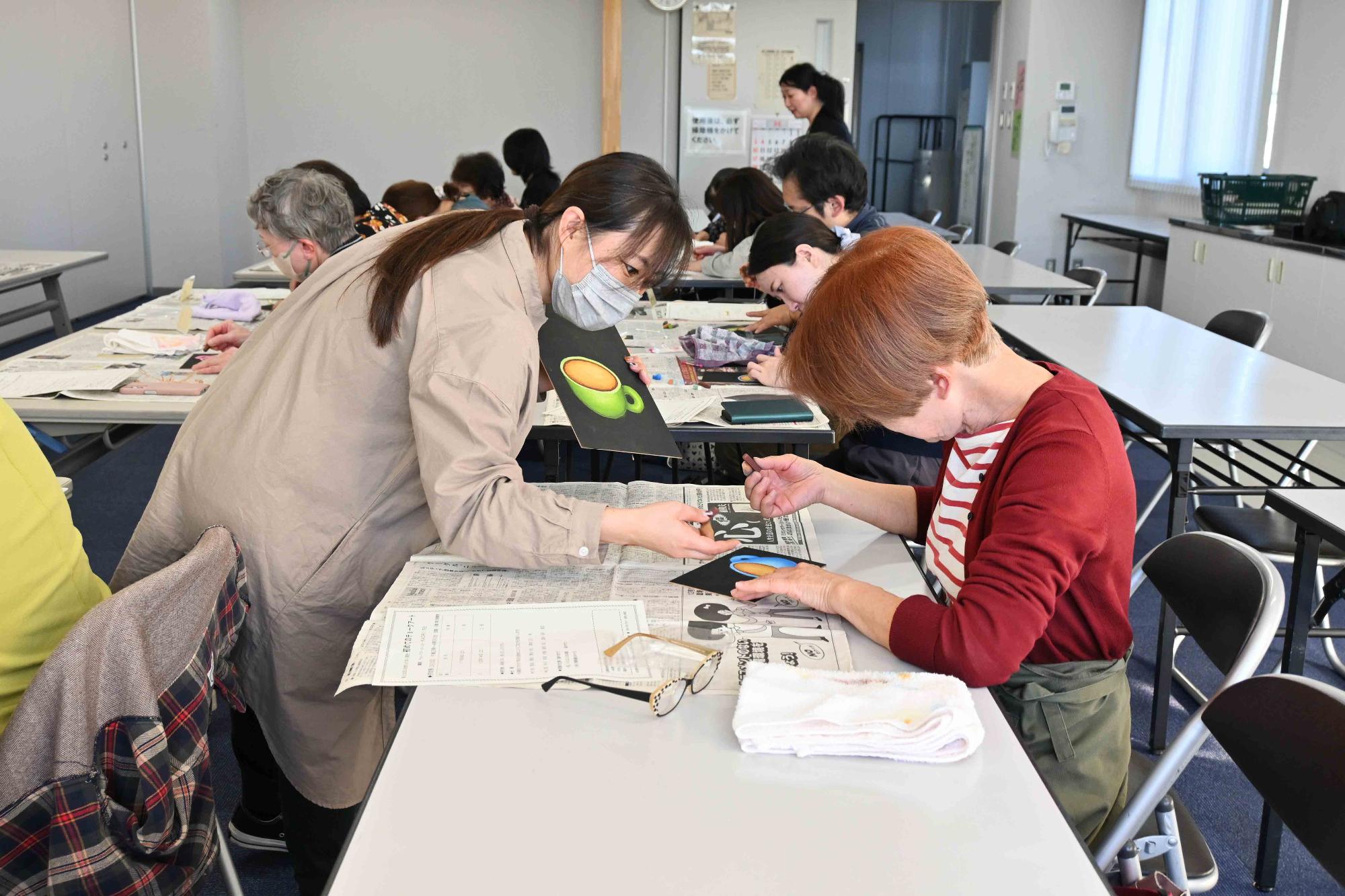 チョークアート講座5925