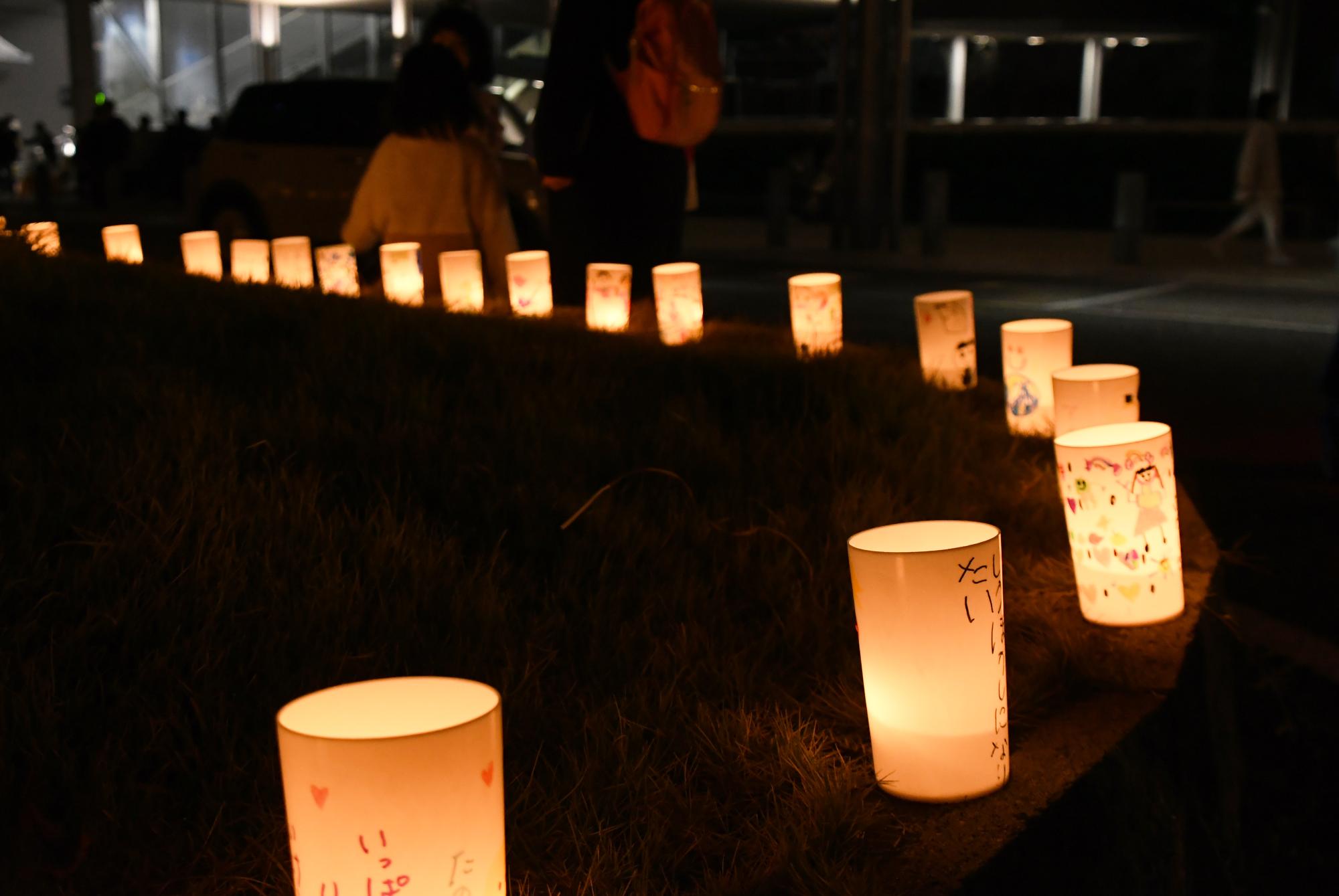 20241109竜王駅イルミネーション点灯式9