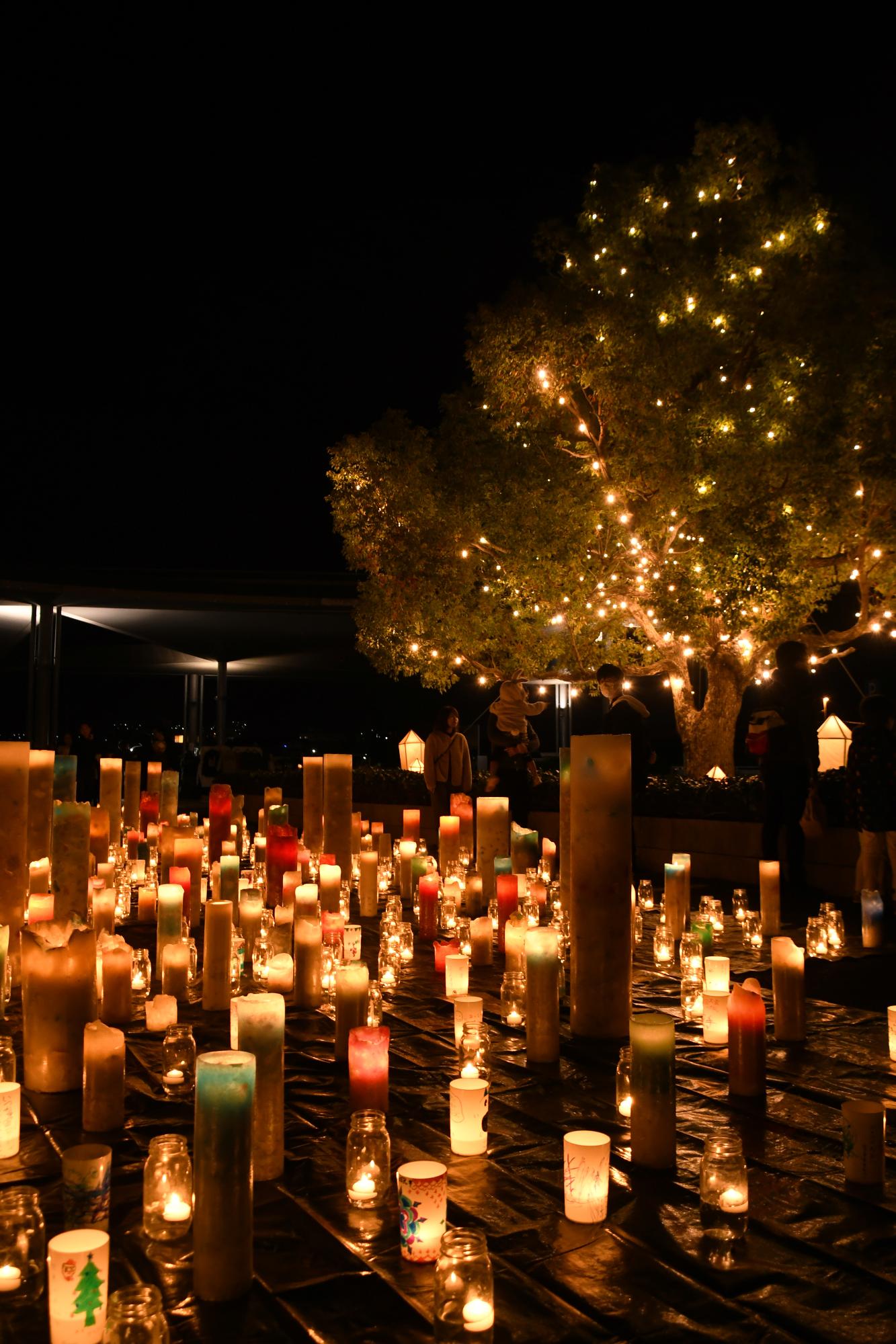 20241109竜王駅イルミネーション点灯式12