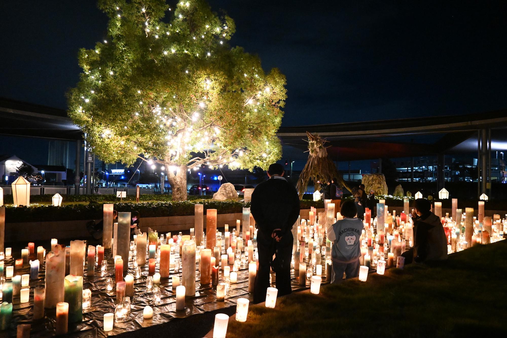 20241109竜王駅イルミネーション点灯式13