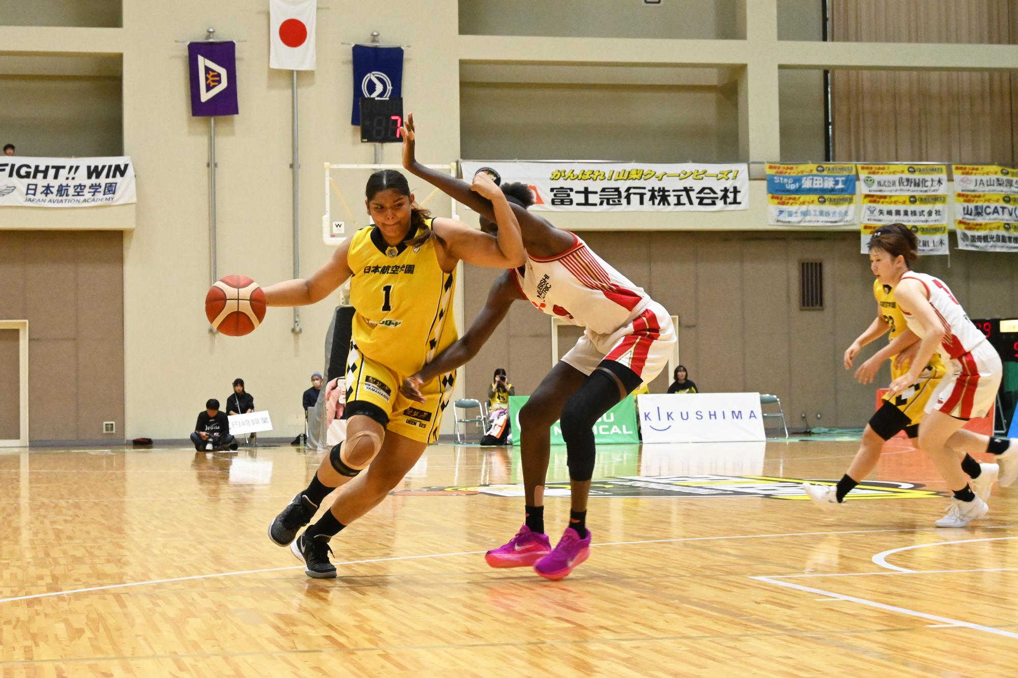 20241019山梨クィーンビーズ対三菱電機コアラーズ2