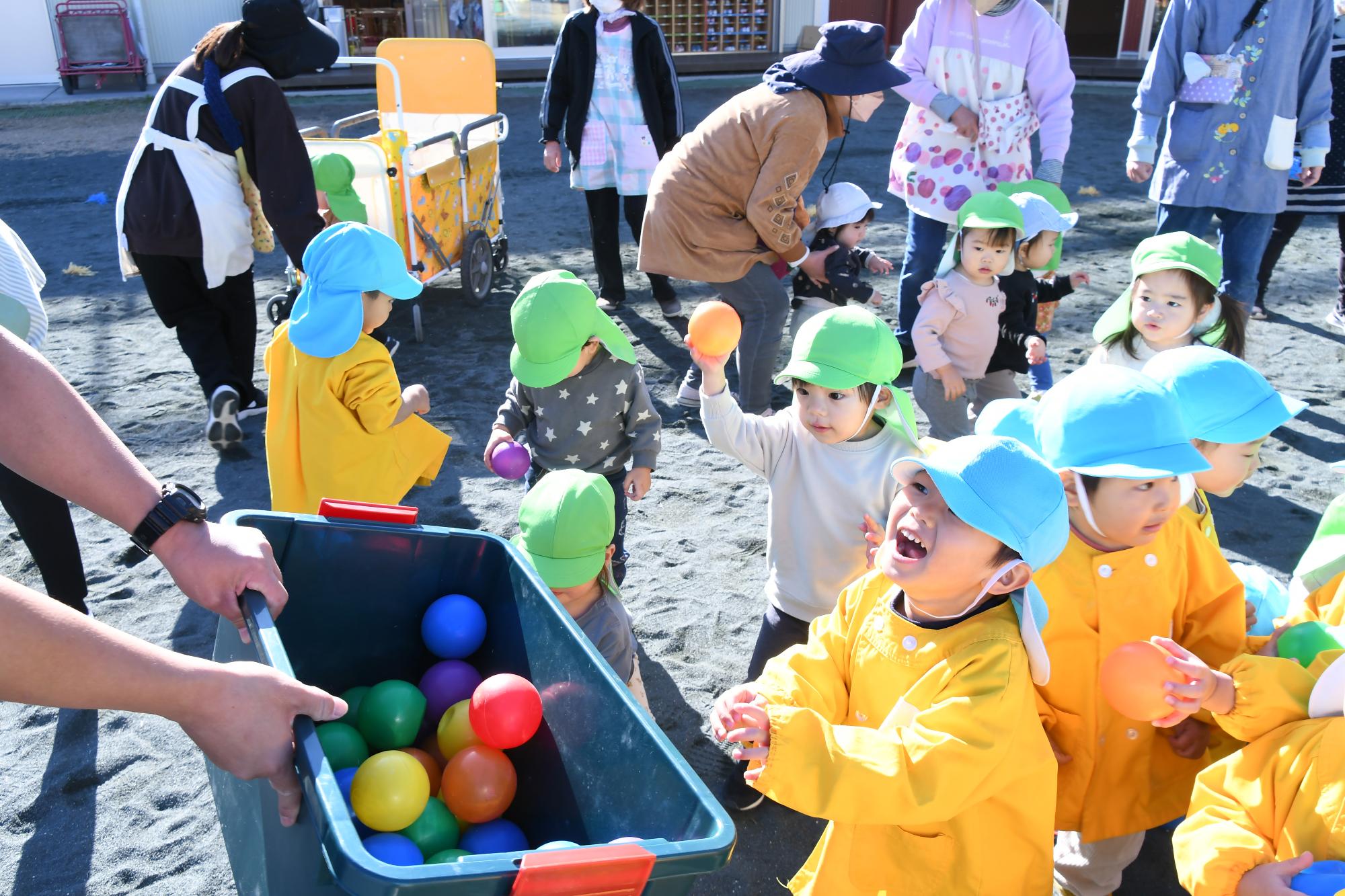 20241212竜王北保育園冬の運動会1