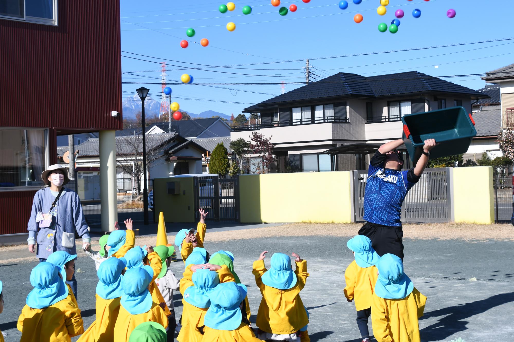 20241212竜王北保育園冬の運動会2