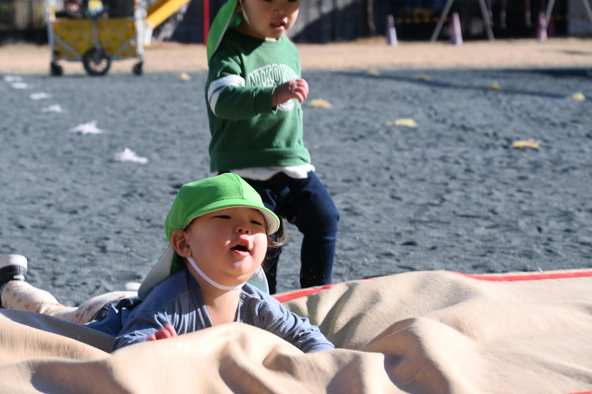 20241212竜王北保育園冬の運動会9