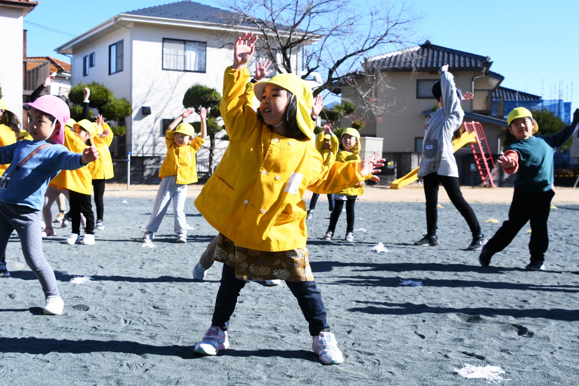 20241212竜王北保育園冬の運動会10
