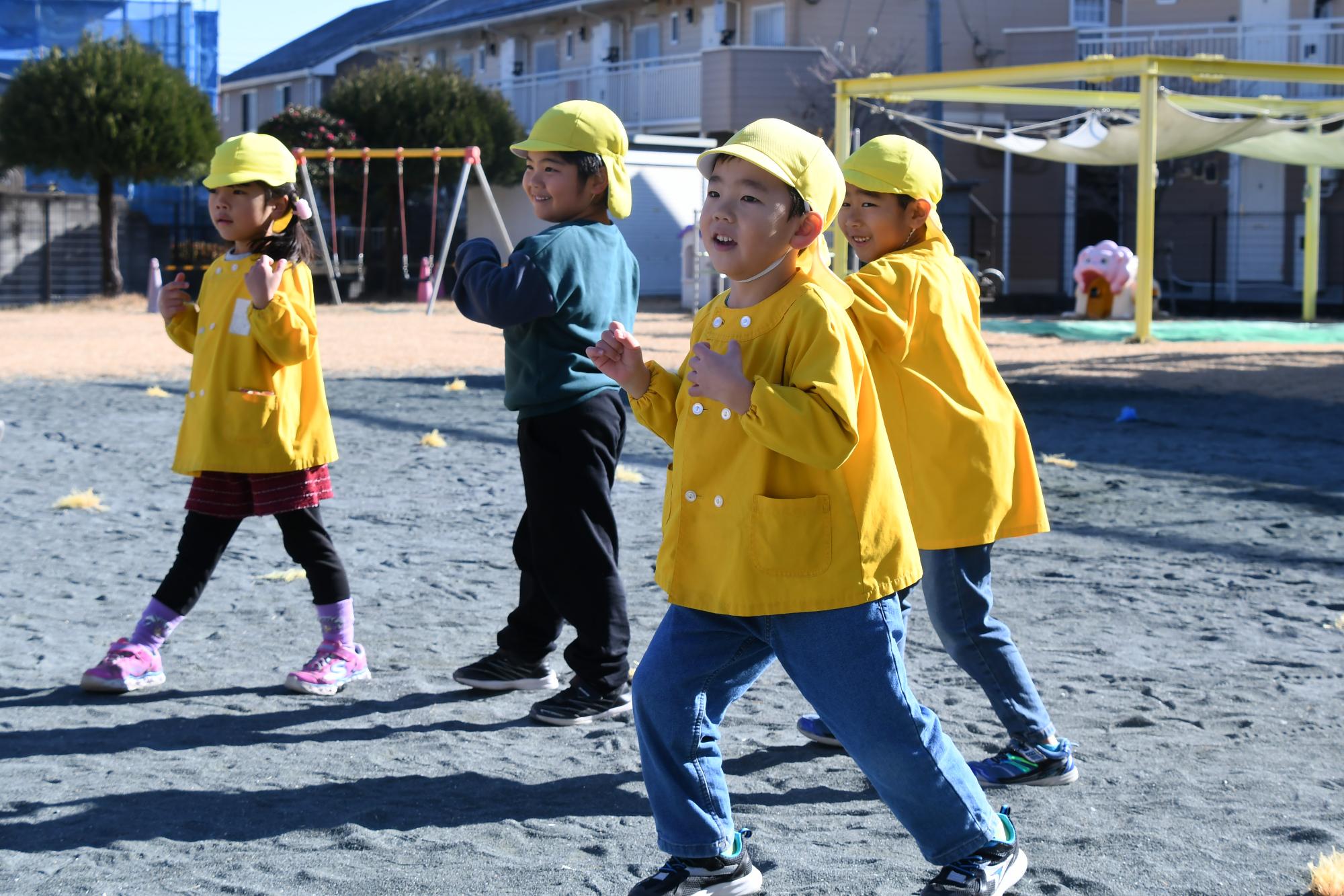 20241212竜王北保育園冬の運動会11