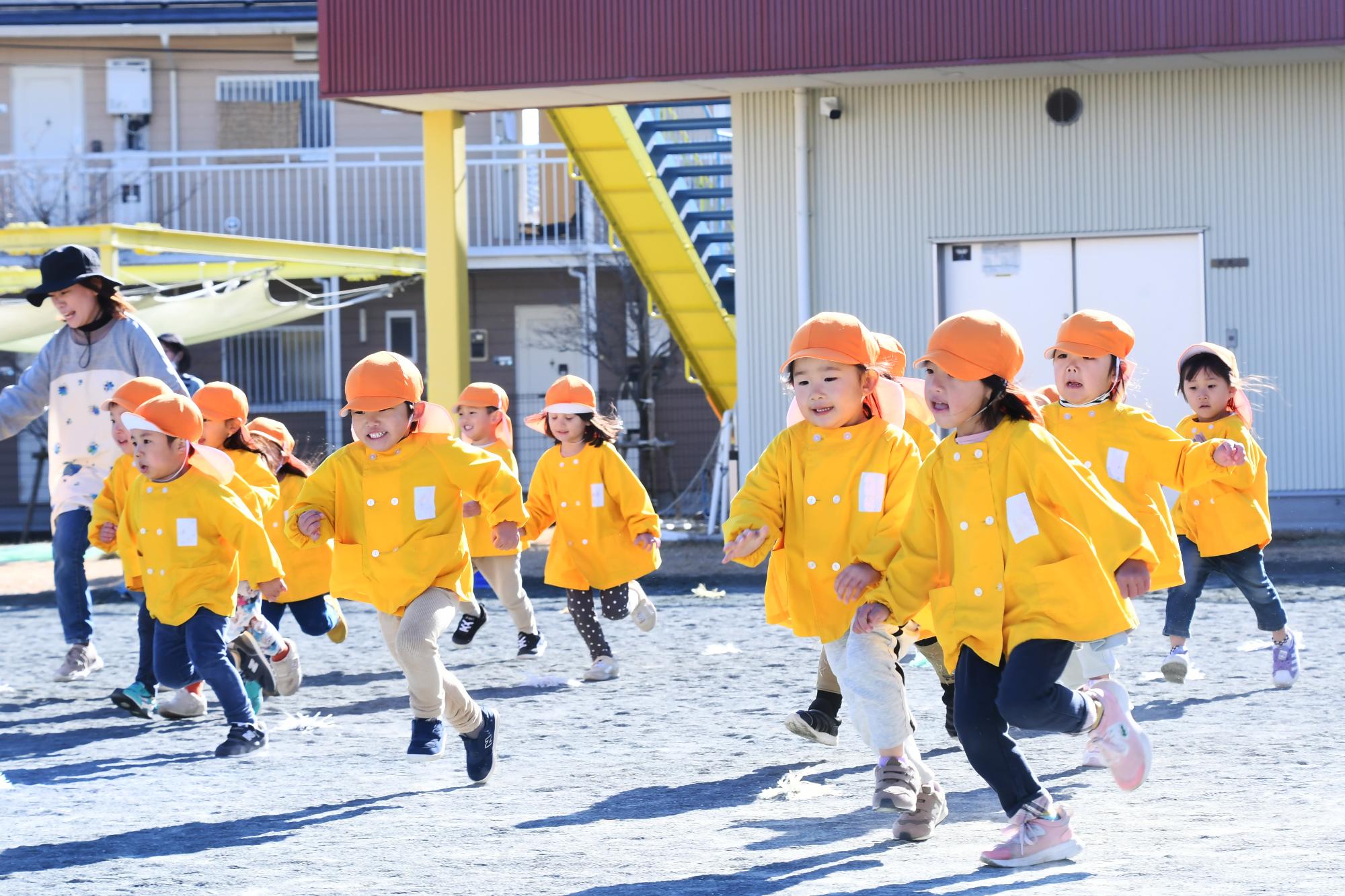 20241212竜王北保育園冬の運動会13