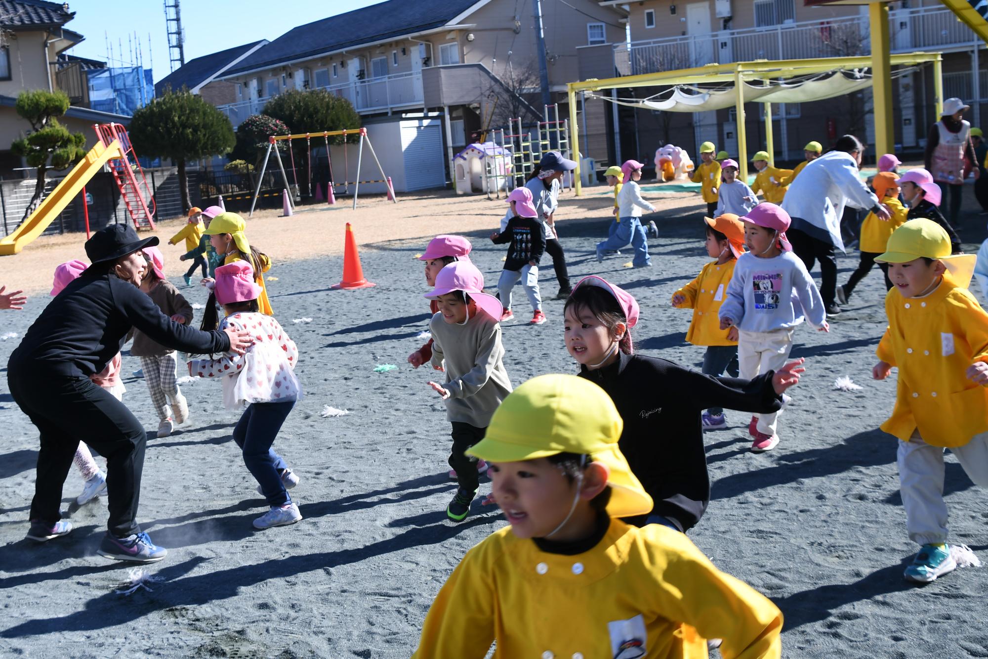 20241212竜王北保育園冬の運動会19