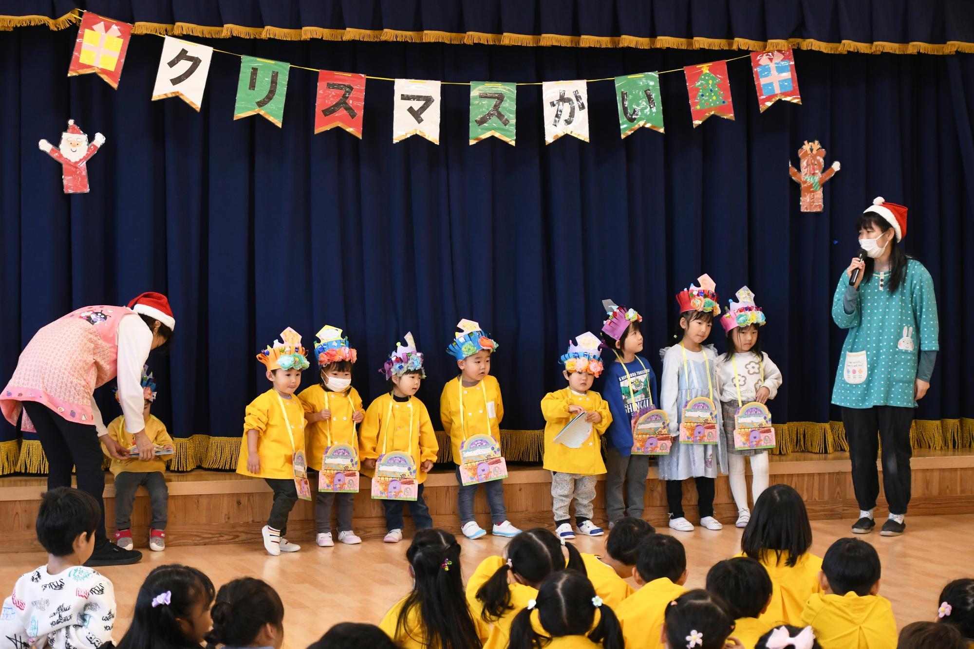 20241224竜王東保育園クリスマス会2
