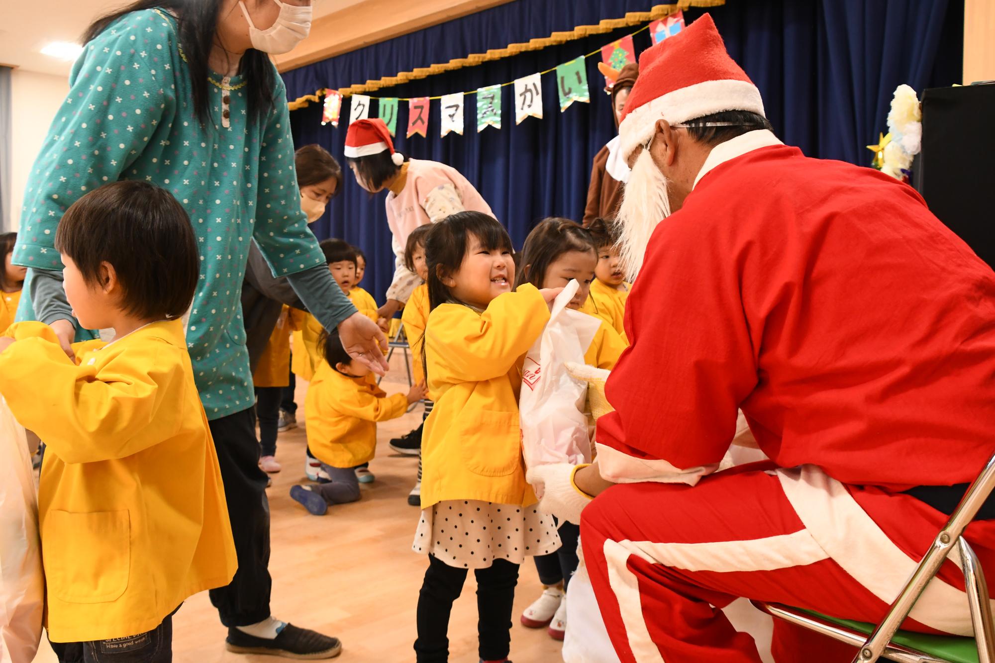 20241224竜王東保育園クリスマス会8