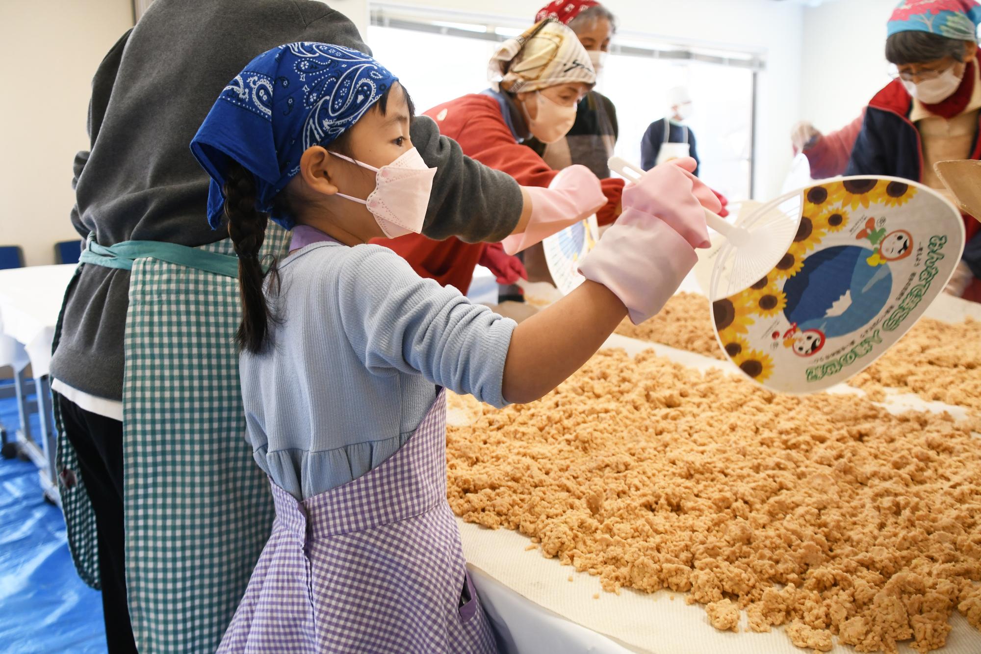 20250209ゆうのう敷島みそ作り体験4