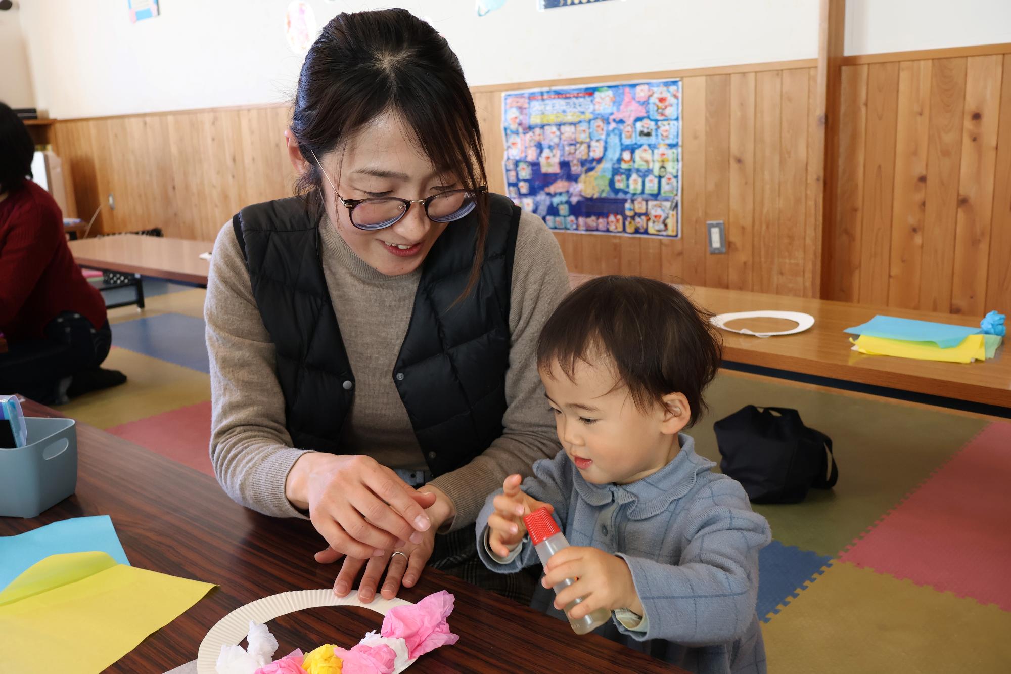 20250227ひなまつり制作2