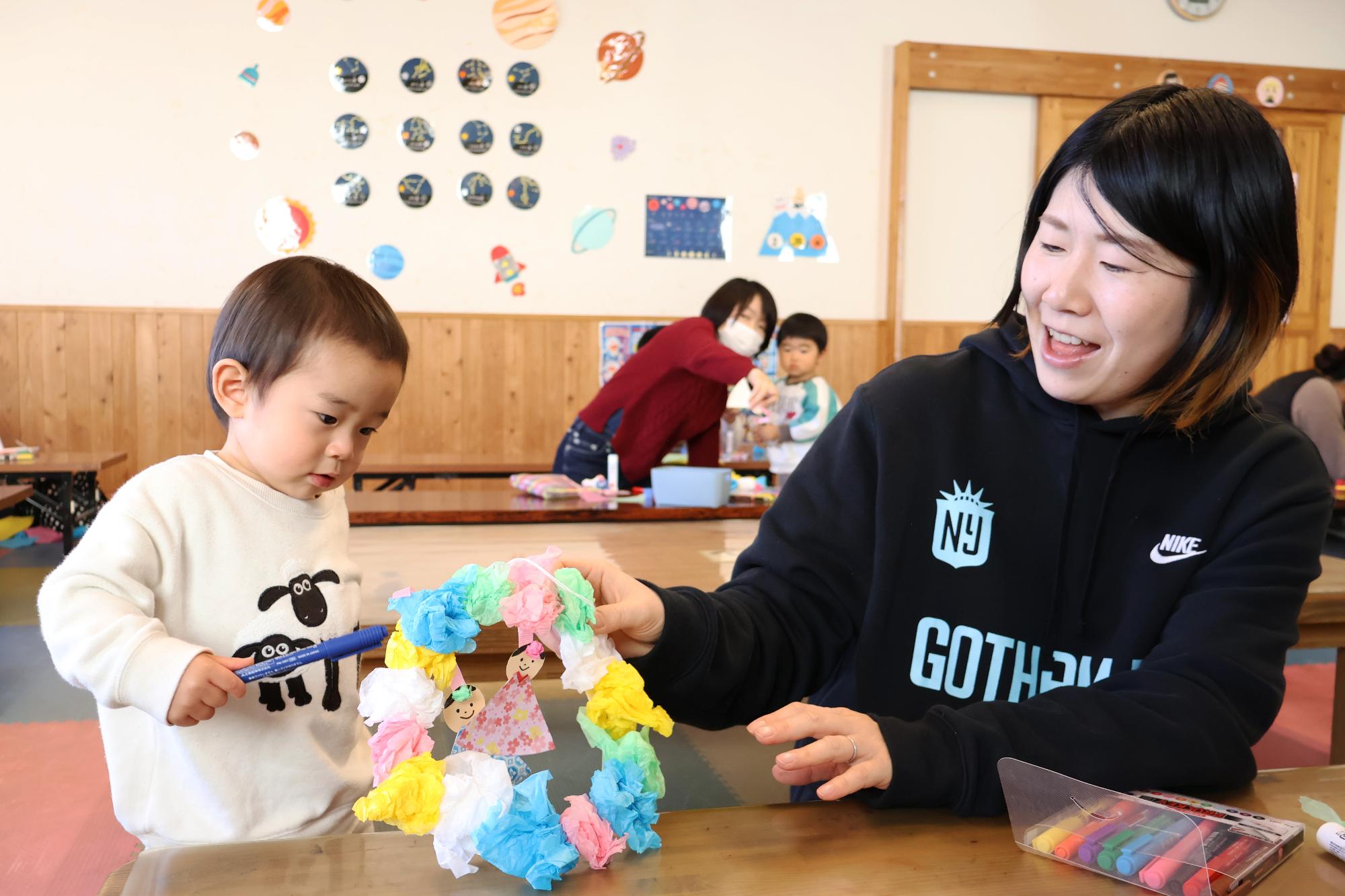 20250227ひなまつり制作9