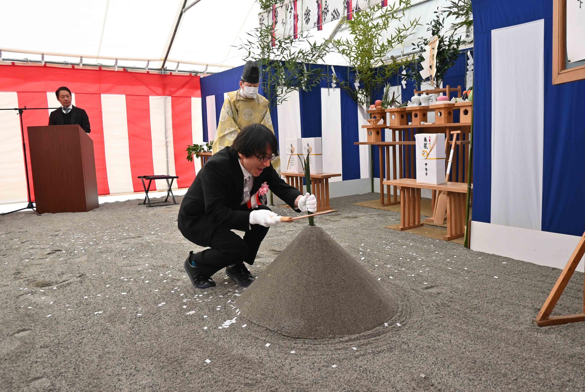 篠原地区公園安全祈願祭7047の写真3