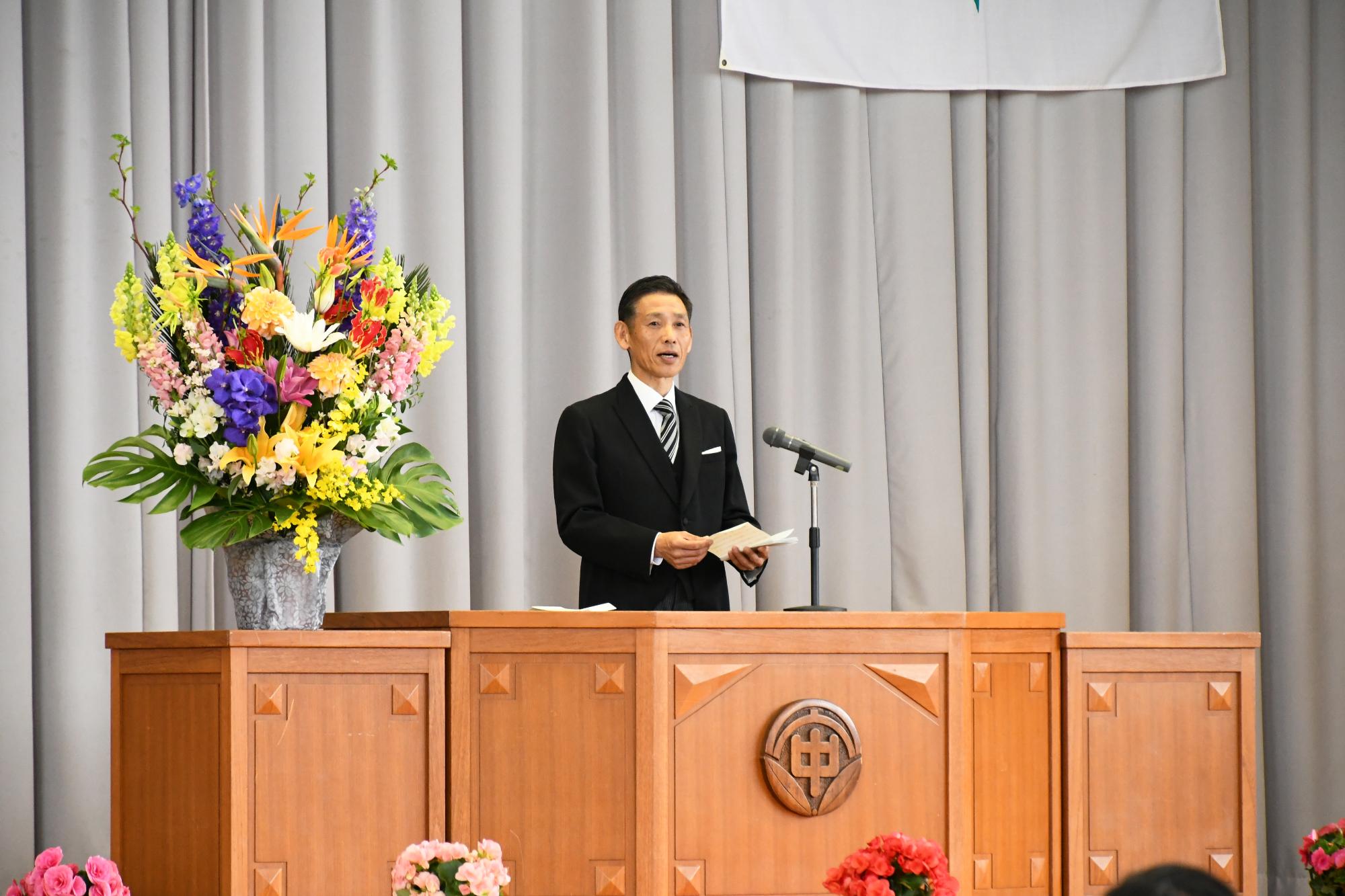 20250312双葉中学校卒業式8