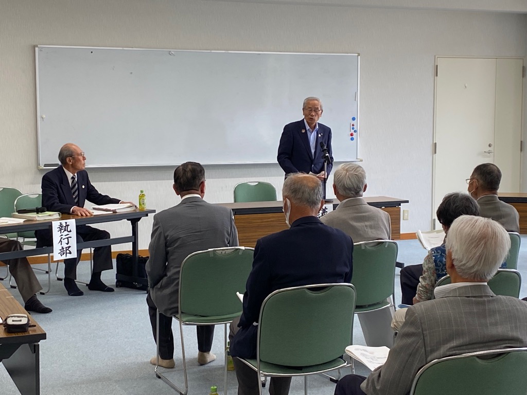 R7甲斐市遺族会定期総会の写真