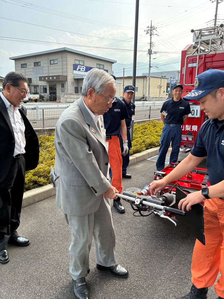 峡北広域行政事務組合第1回理事会の写真