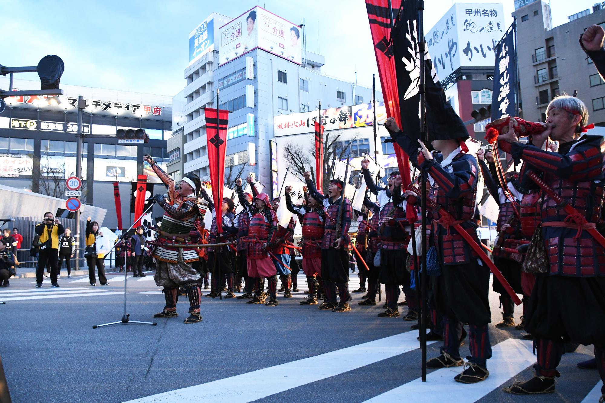 20250405信玄公祭り「甲州軍団出陣」20