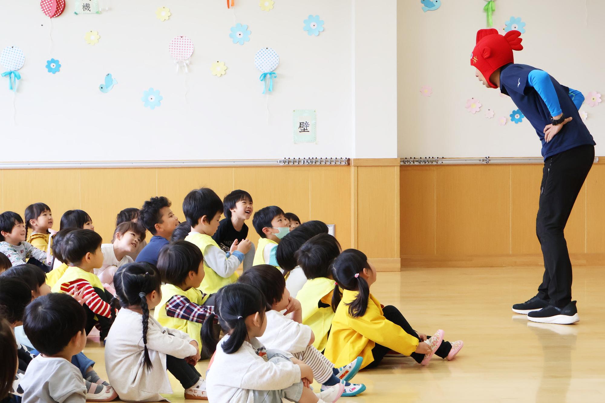 20250502竜王中央保育園こいのぼり集会2