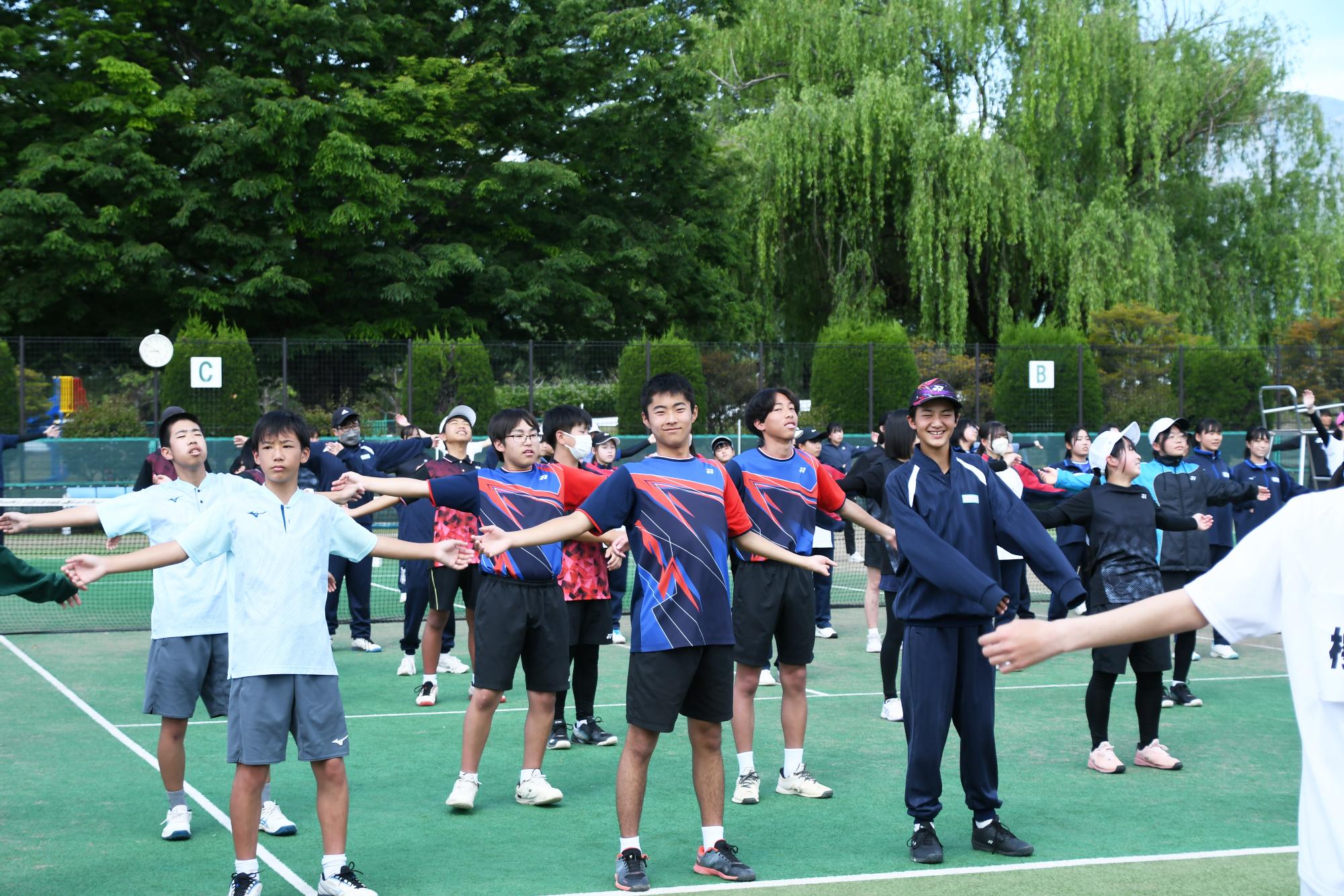 20250511甲斐市長杯争奪ソフトテニス大会3