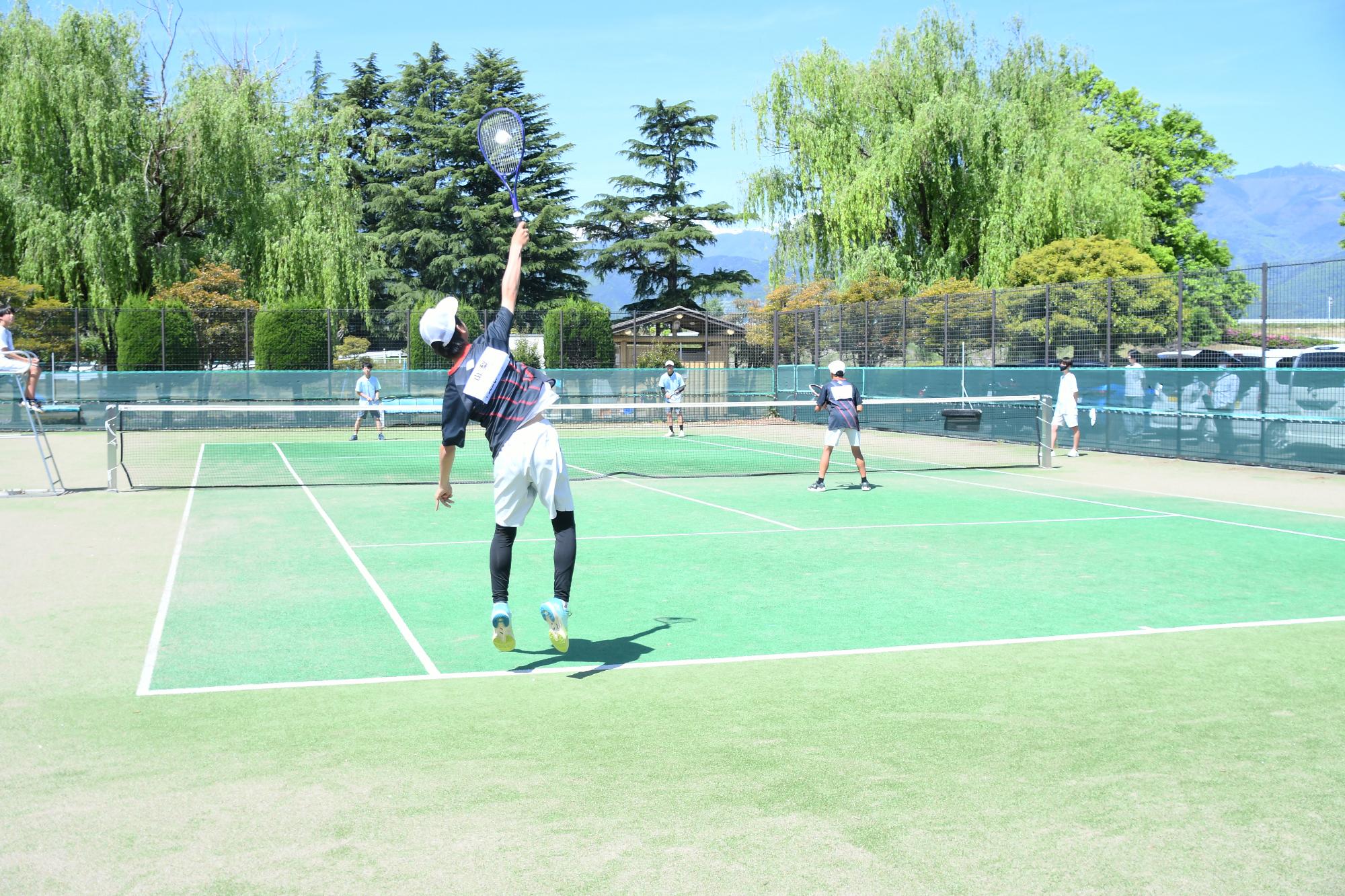 20250511甲斐市長杯争奪ソフトテニス大会9