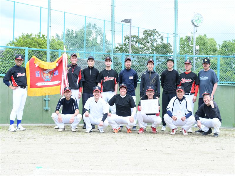 優勝した福村クチーム