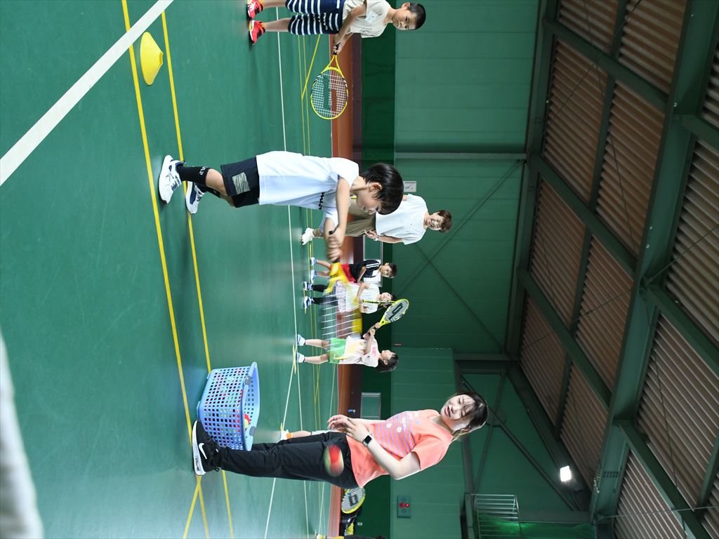 甲斐市キッズテニス教室は満員御礼5