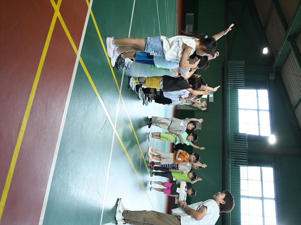 甲斐市キッズテニス教室は満員御礼9