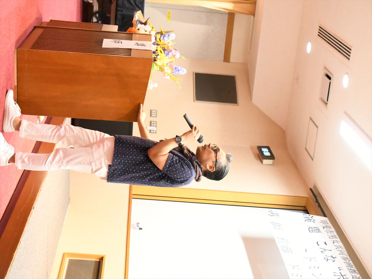 ドミちゃん熱弁をふるう2