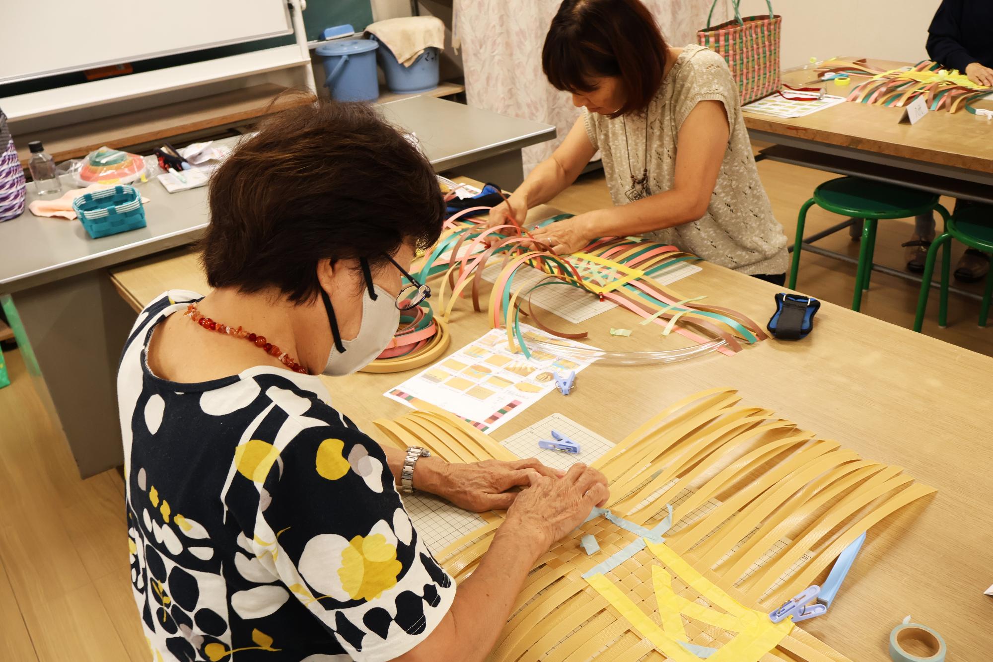 20250710かごバッグを作ろう6
