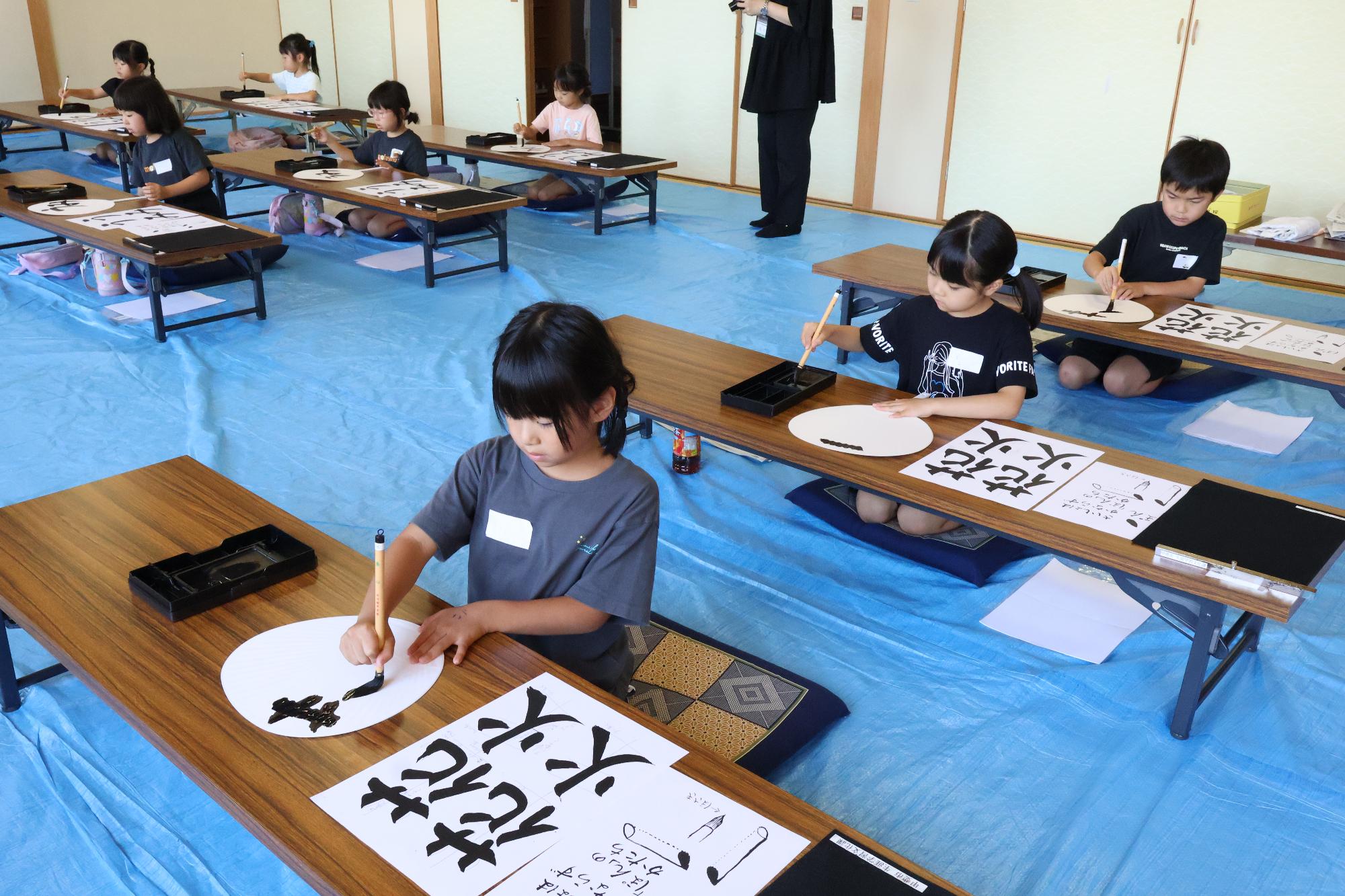 竜王北部公民館 書道教室7