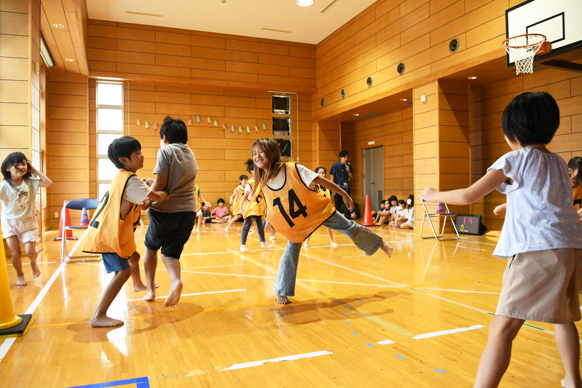 20250806竜王南児童館鬼ヶ島スポーツ鬼ごっこ3