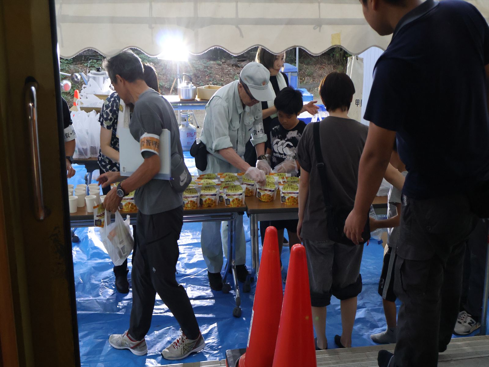 炊き出し訓練2