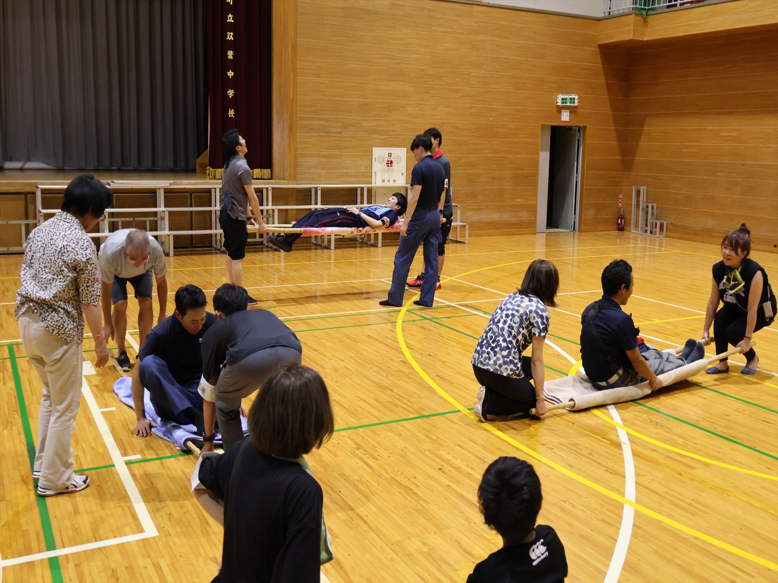 担架もちあがるかな